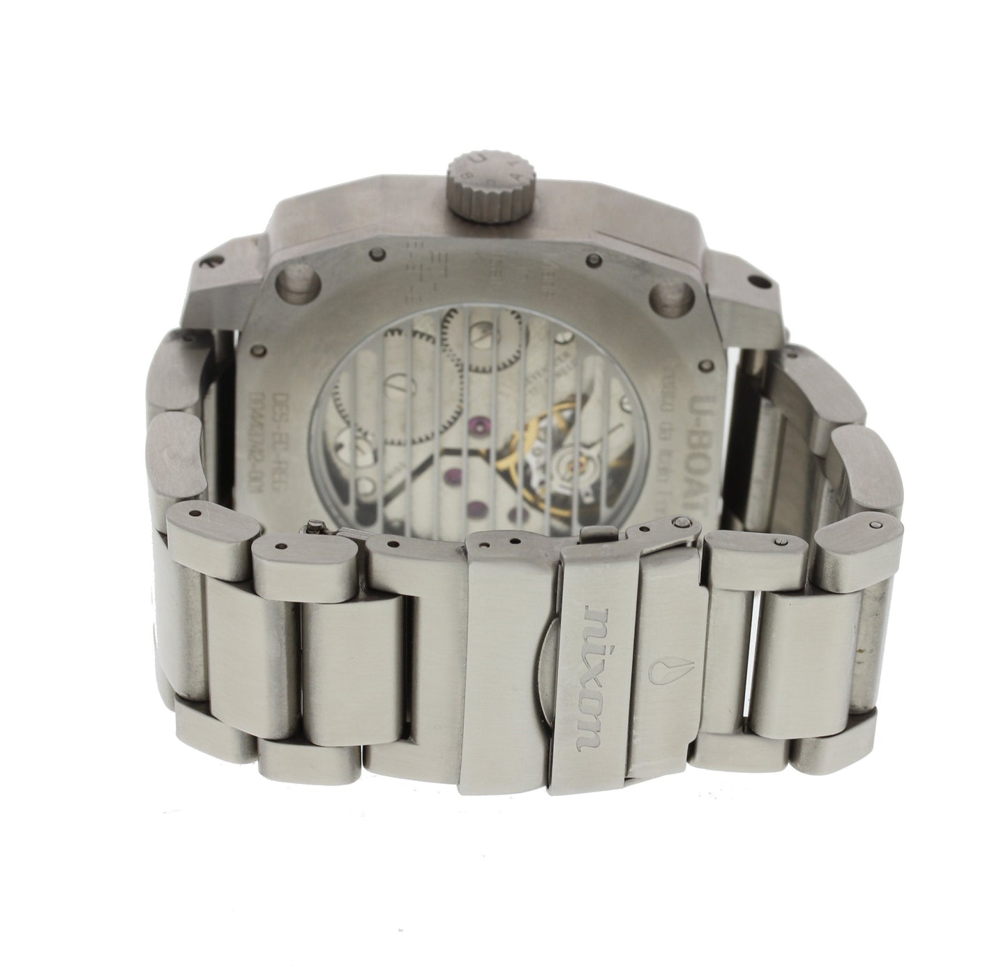 U-Boat Italo Fontana Thousands of Feet Stainless Steel Automatic