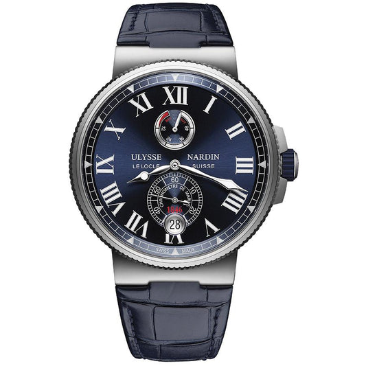 Ulysse Nardin Marine Chronometer 45mm 1183-122/43 Blue Dial