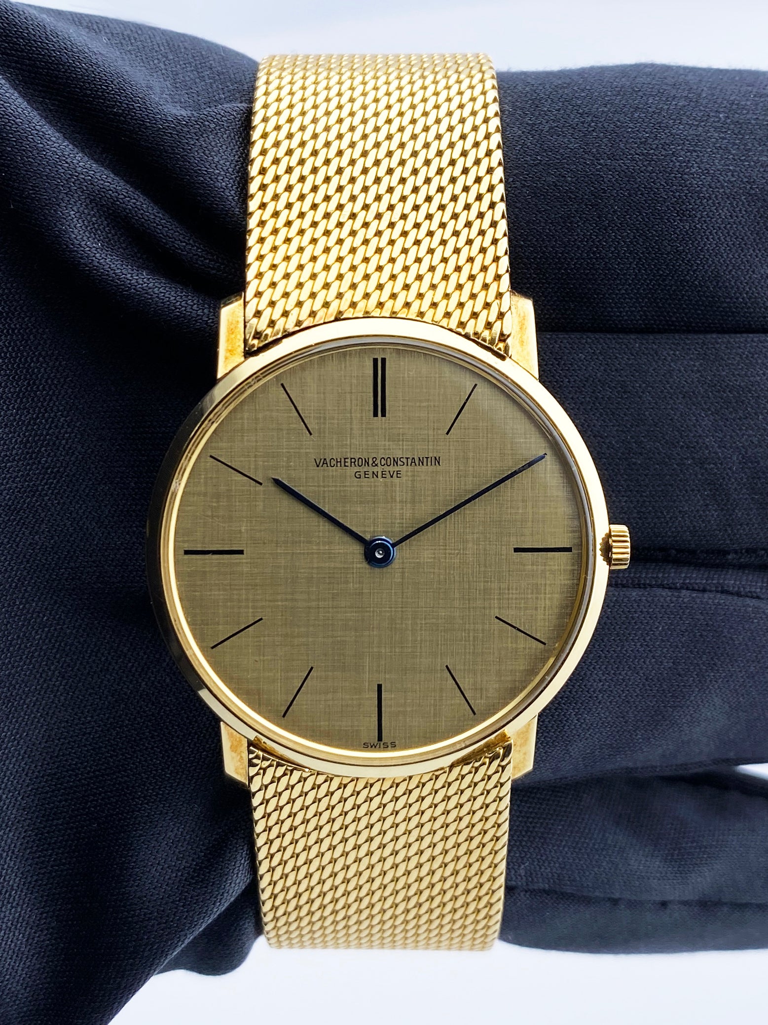 Vacheron Constantin 6872 18K Yellow Gold Vintage Extra Thin Men's Watch