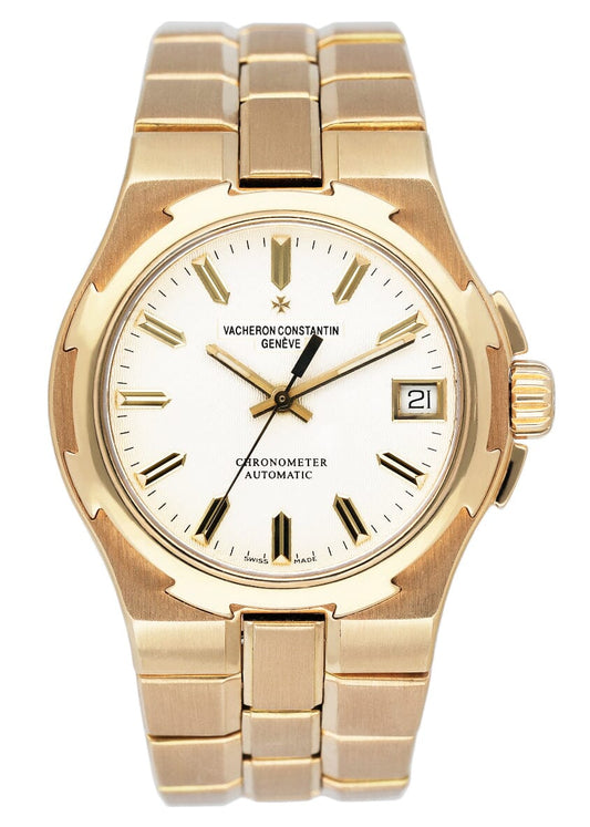 Vacheron Constantin Overseas 42050 18K Yellow Gold Mens Watch