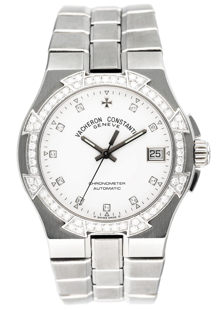 Vacheron Constantin Overseas 42542 Diamond Dial Mens Watch