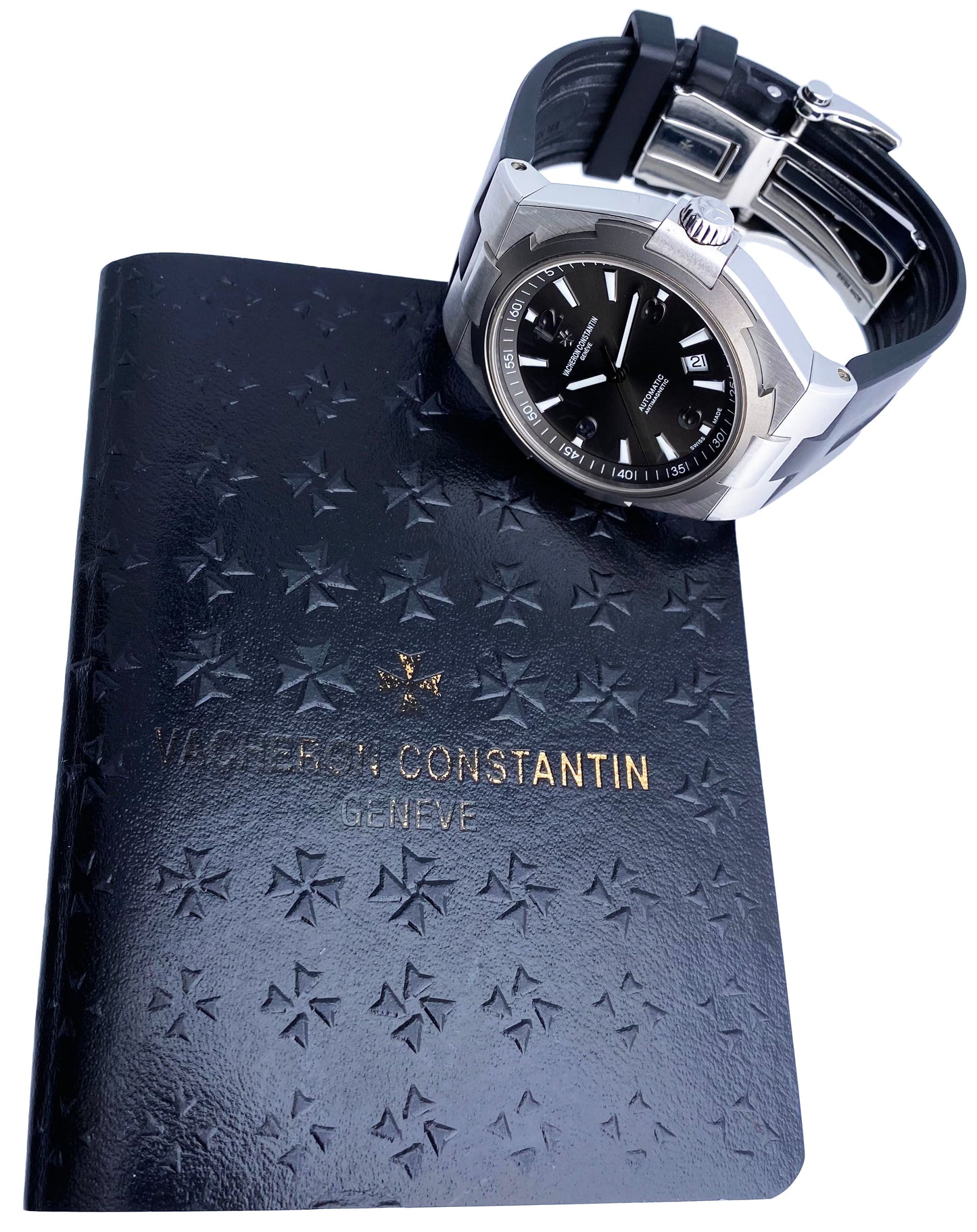 Vacheron Constantin Overseas 47040 Grey Dial Mens Watch Papers