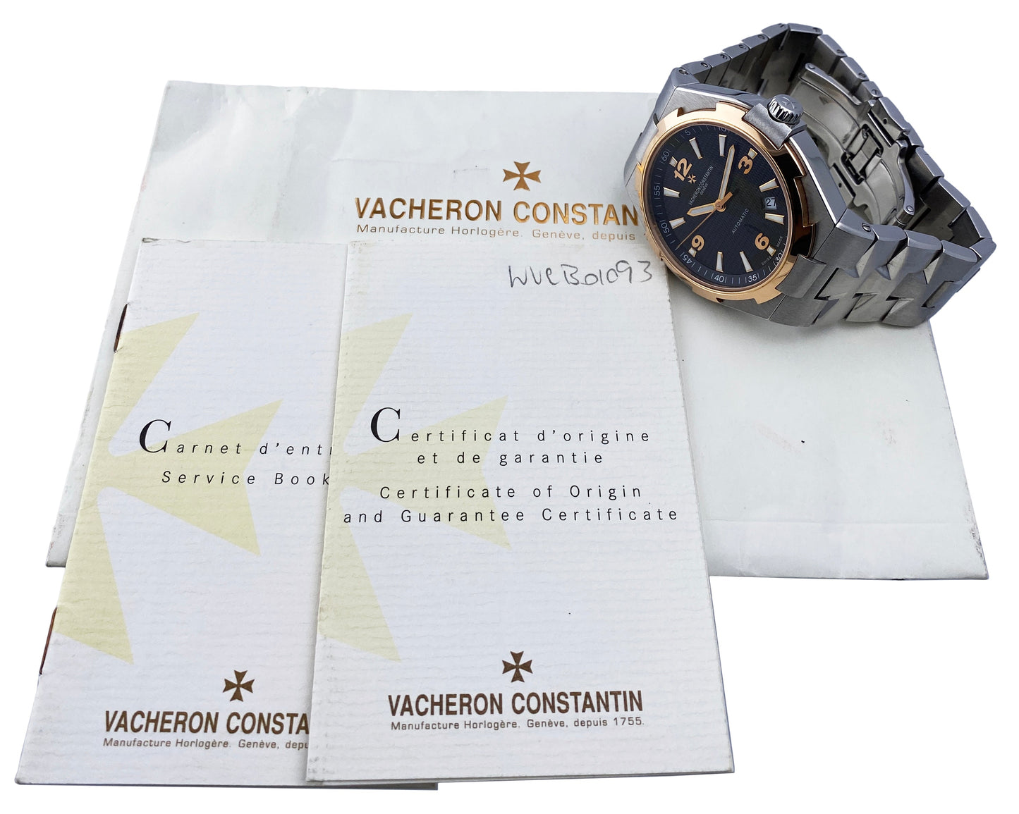 Vacheron Constantin Overseas 47040 Mens Watch With Papers