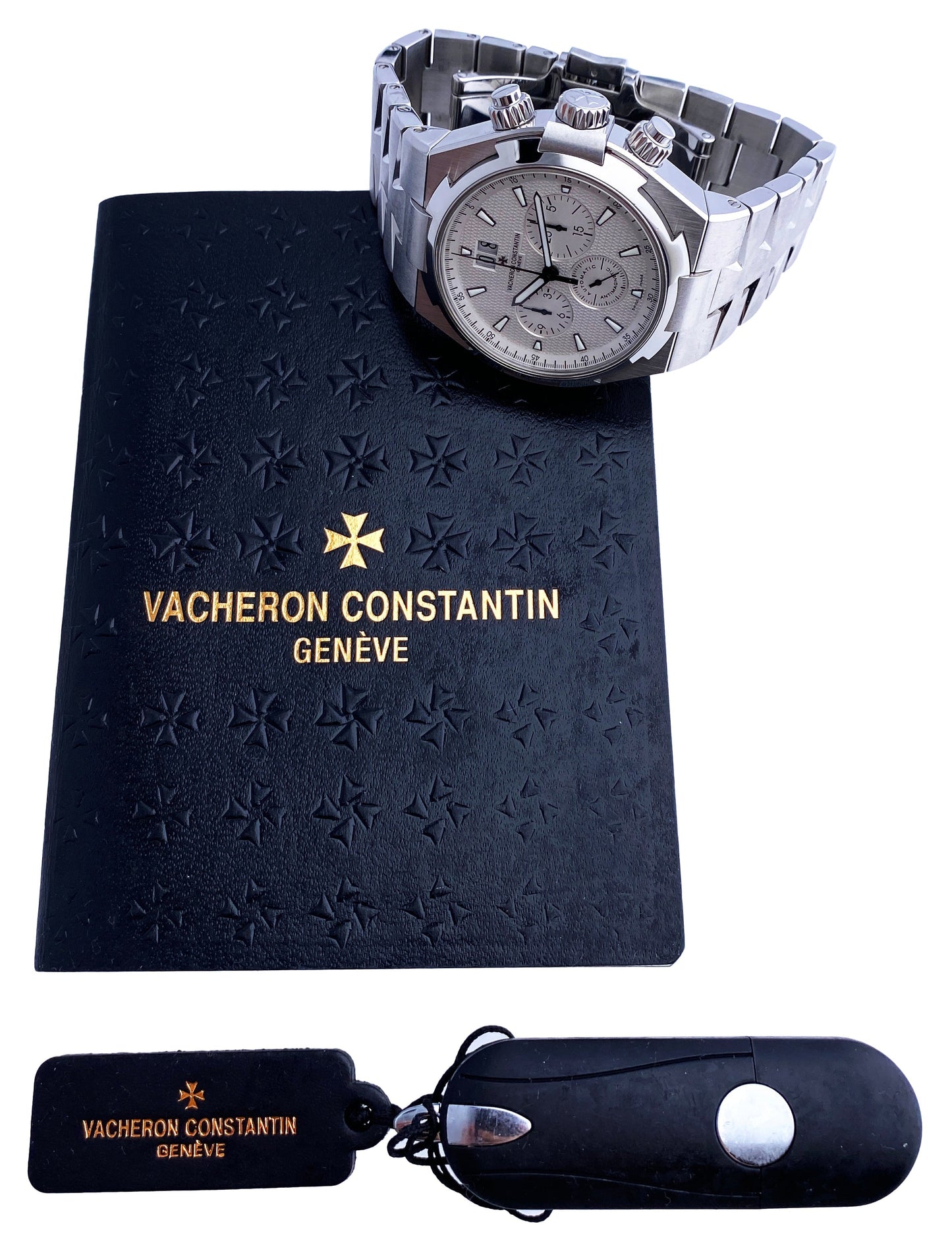 Vacheron Constantin Overseas 49150 White Dial Mens Watch With Papers