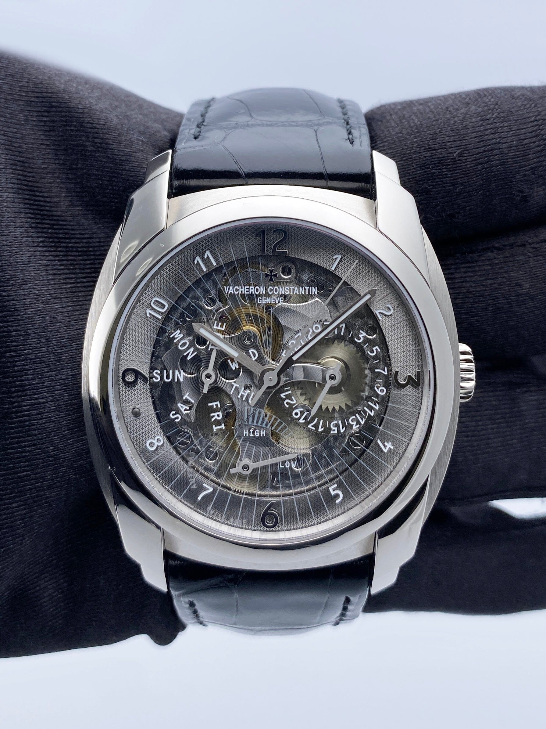 Vacheron Constantin Quai de l'Ile 85050/000D-9341 Skeleton Dial Mens Watch Full Set