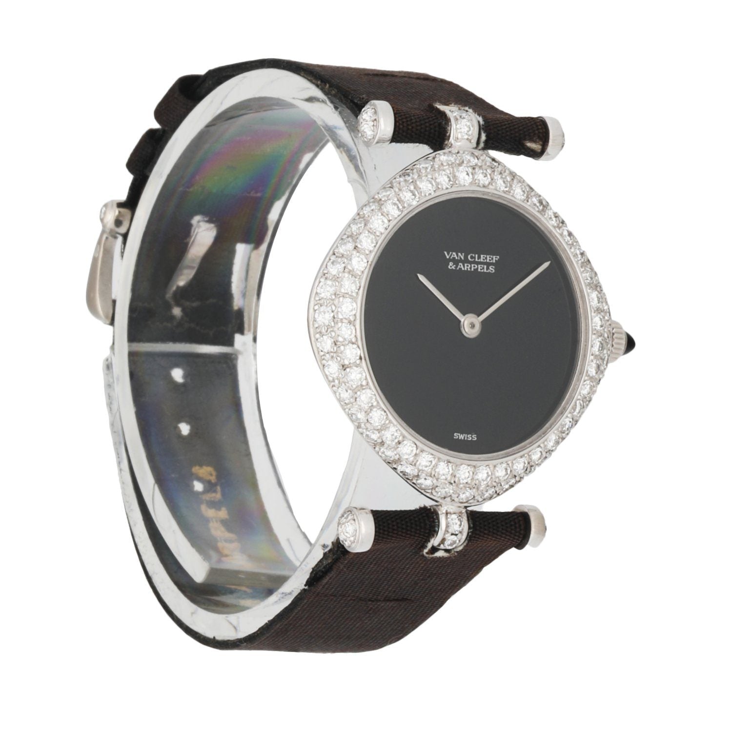 Van Cleef & Arpels G.2201.N3 Diamond Case Ladies Watch