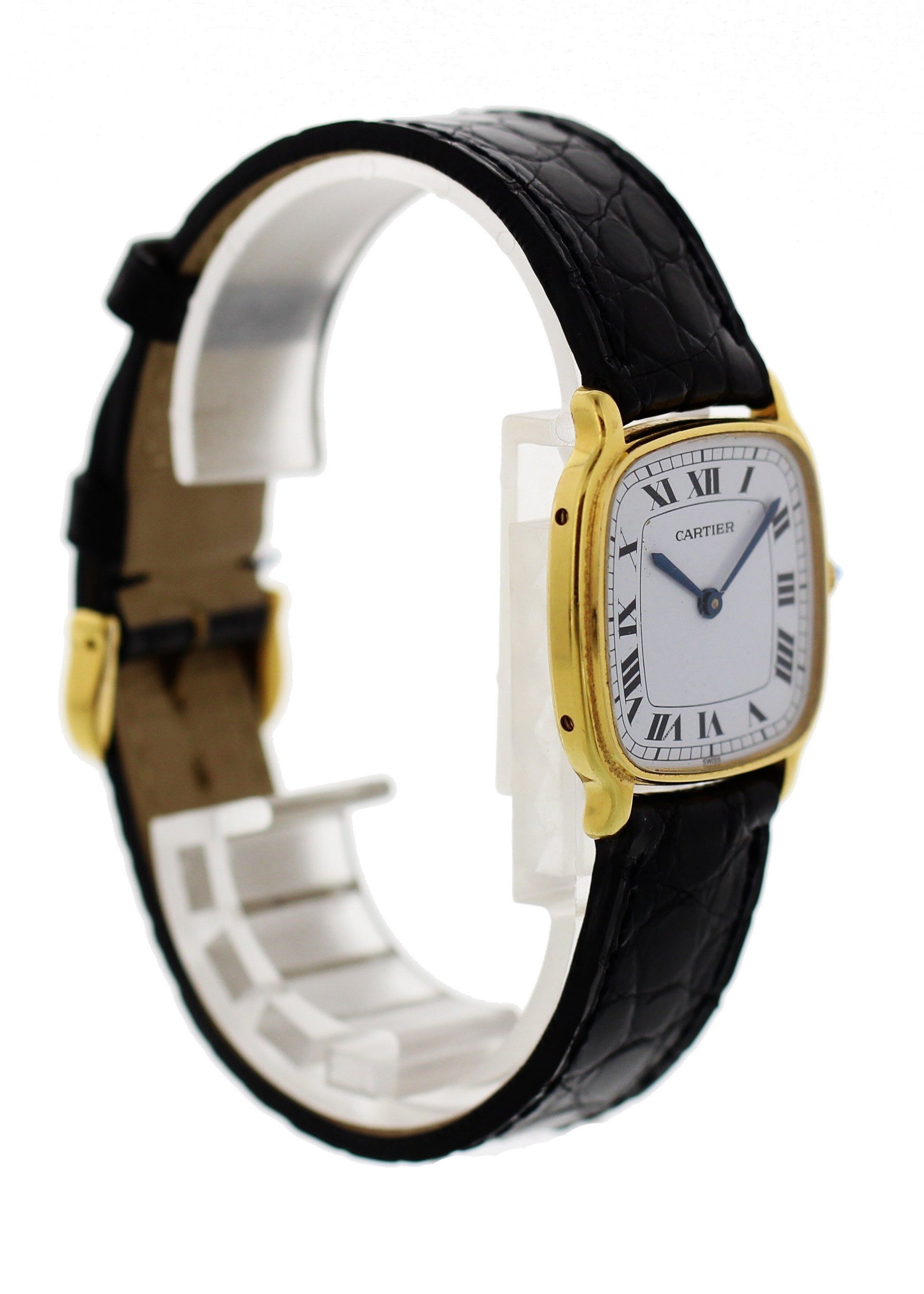 Vintage Cartier Paris 18K Yellow Gold Watch