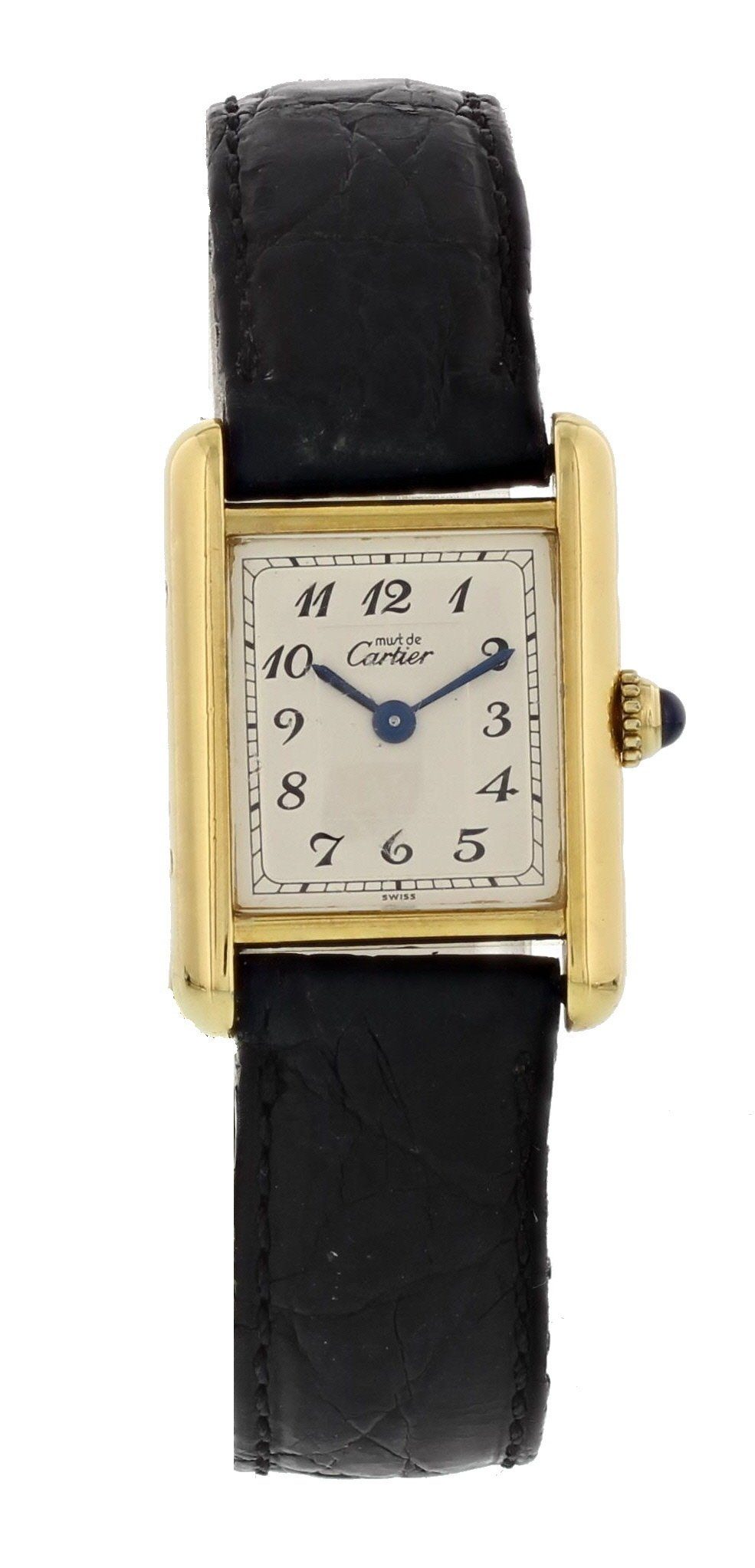 Vintage Cartier Tank Paris Vermeil 69896