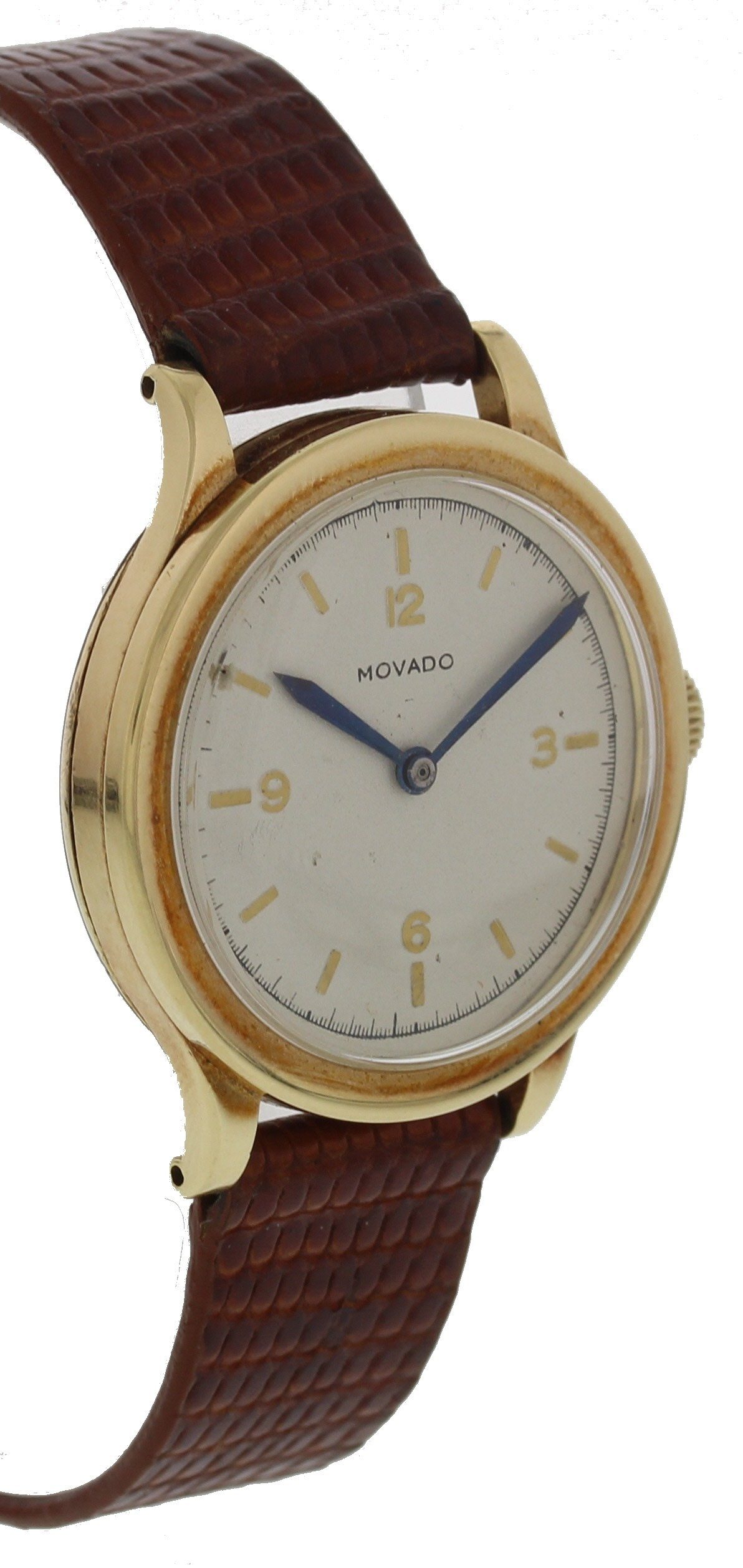 Vintage Movado Gold Toned Mechanical Hand Winding Watch