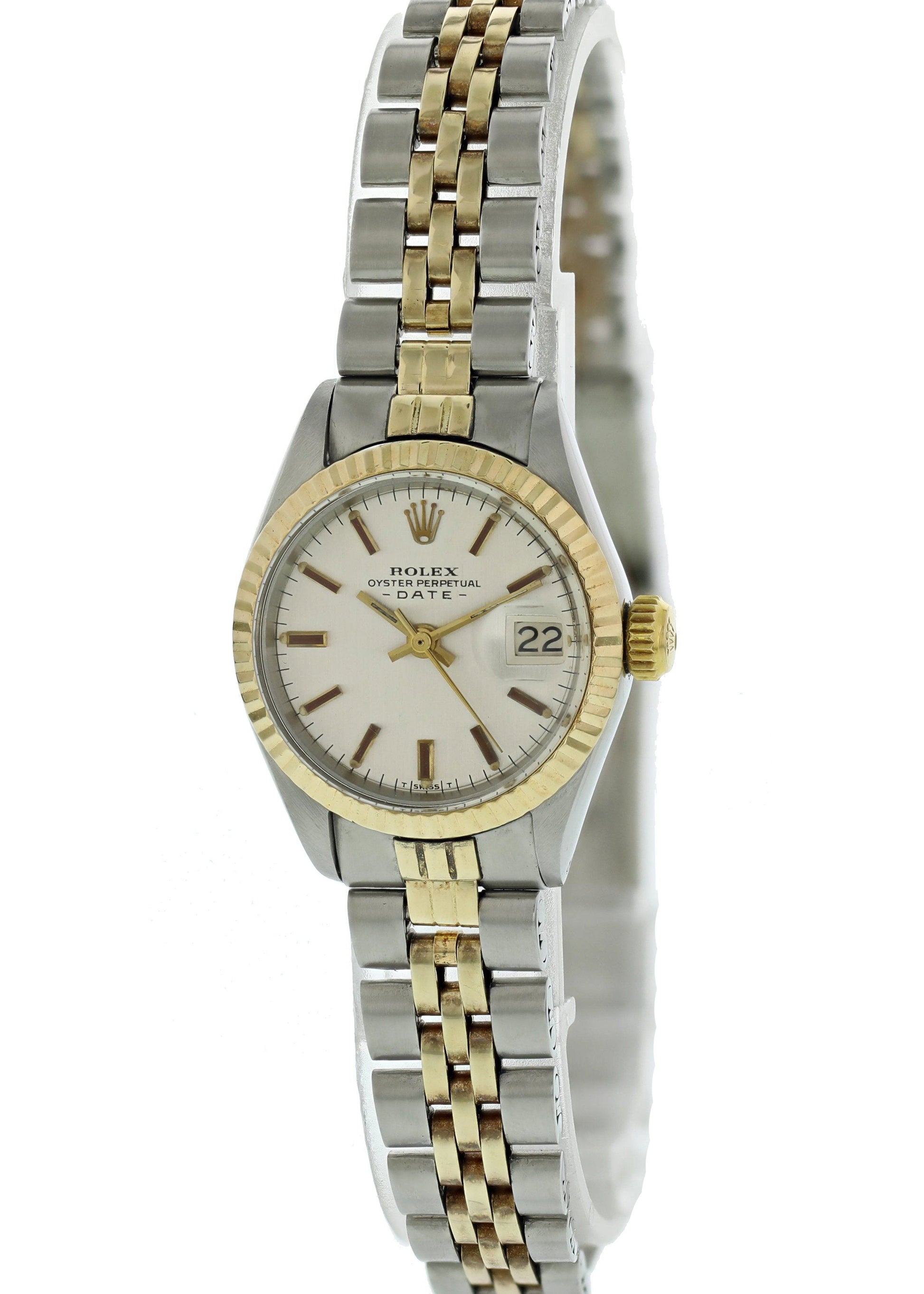 Vintage Rolex Oyster Perpetual Date 6917 Ladies Watch