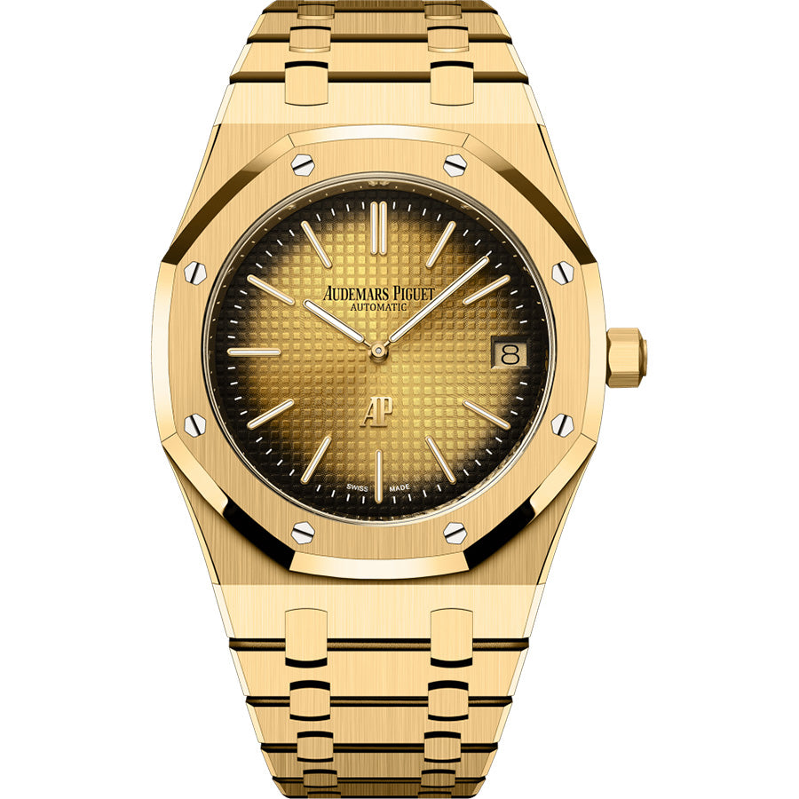 Audemars Piguet Royal Oak "Jumbo" Extra-Thin 39mm 16202BA.OO.1240BA.02 Smoked Yellow Dial