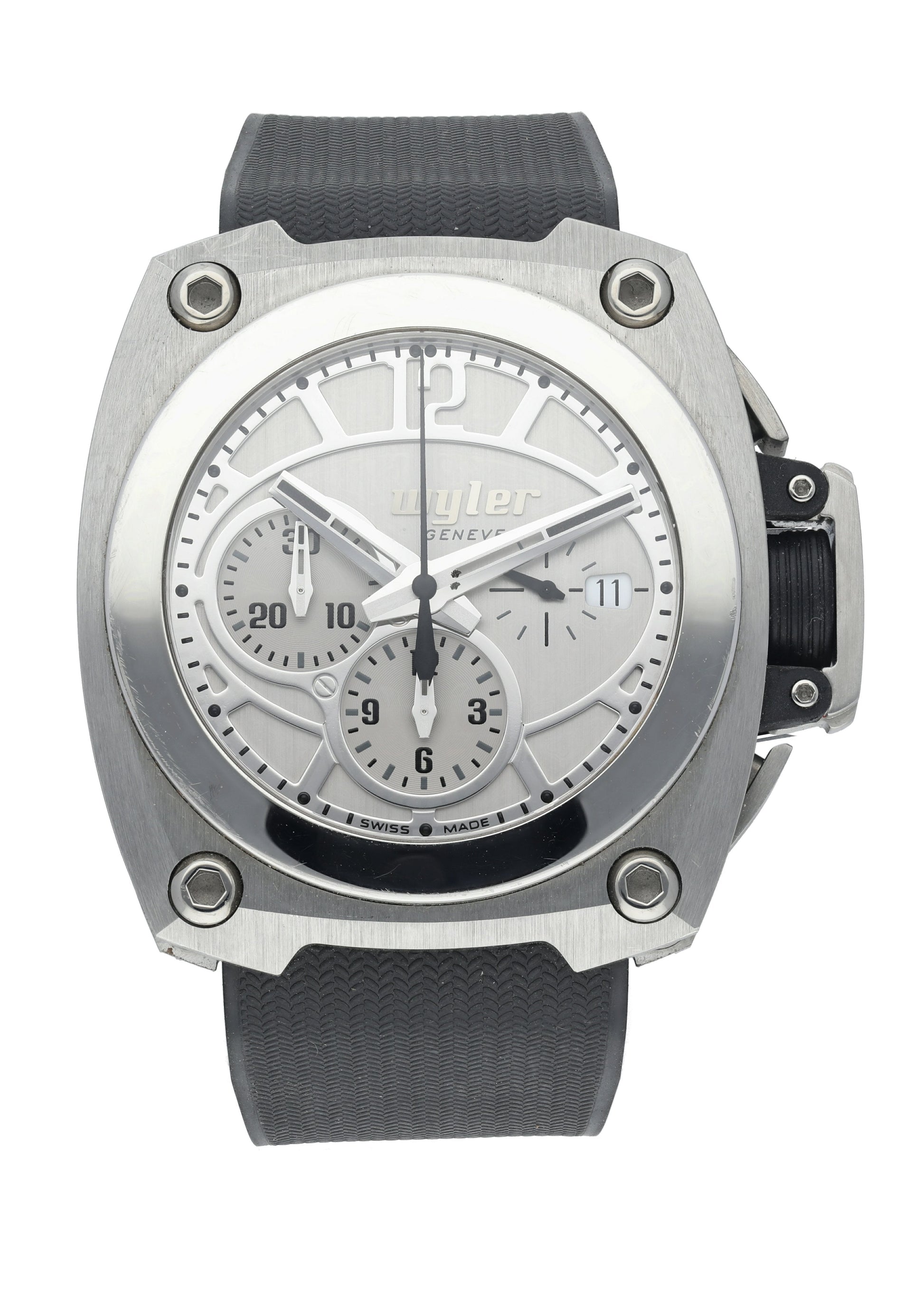 Wyler CODE-S S04.C1C.04.00.SI001.RBA07.41 Ti9 Titanium Men Watch