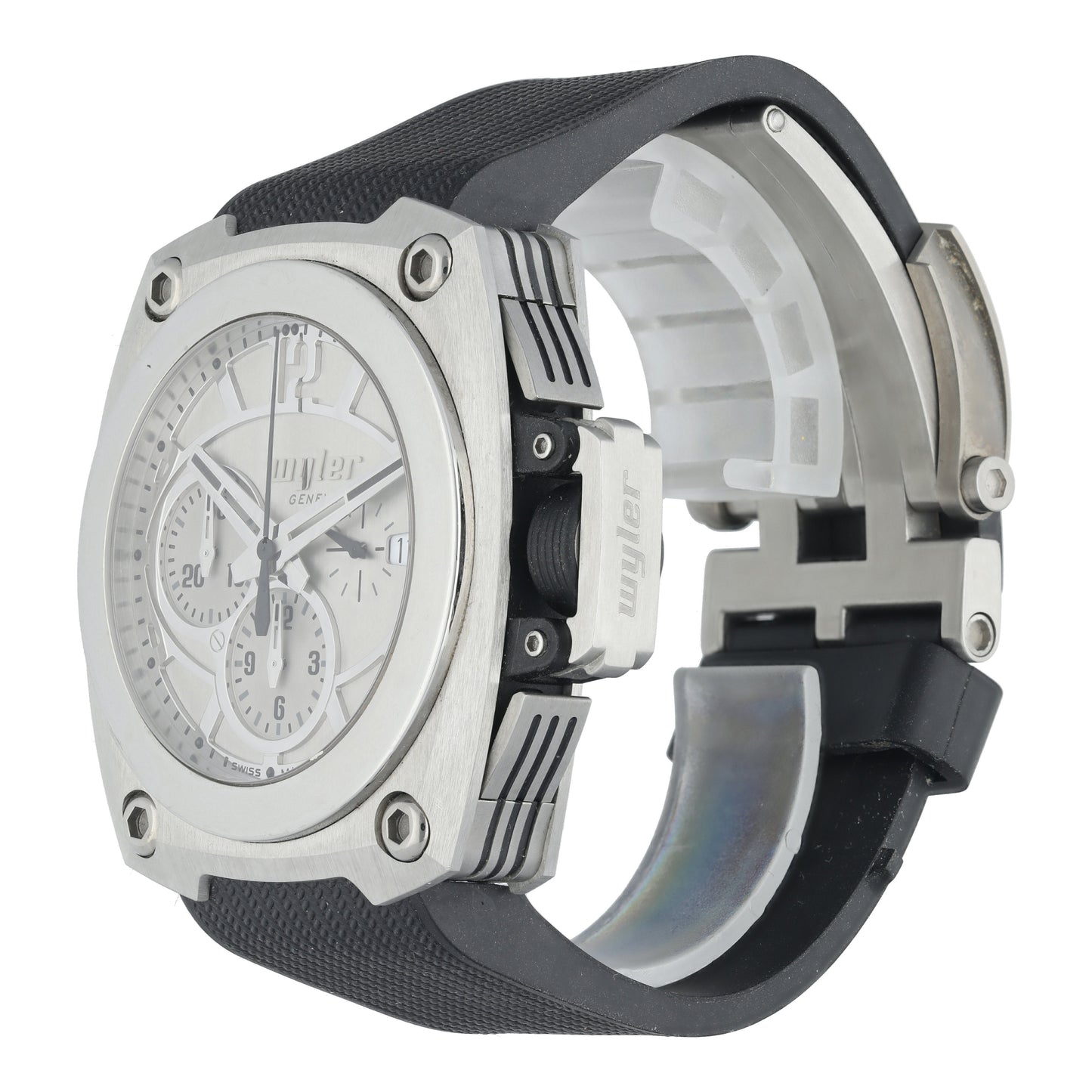 Wyler CODE-S S04.C1C.04.00.SI001.RBA07.41 Ti9 Titanium Men Watch