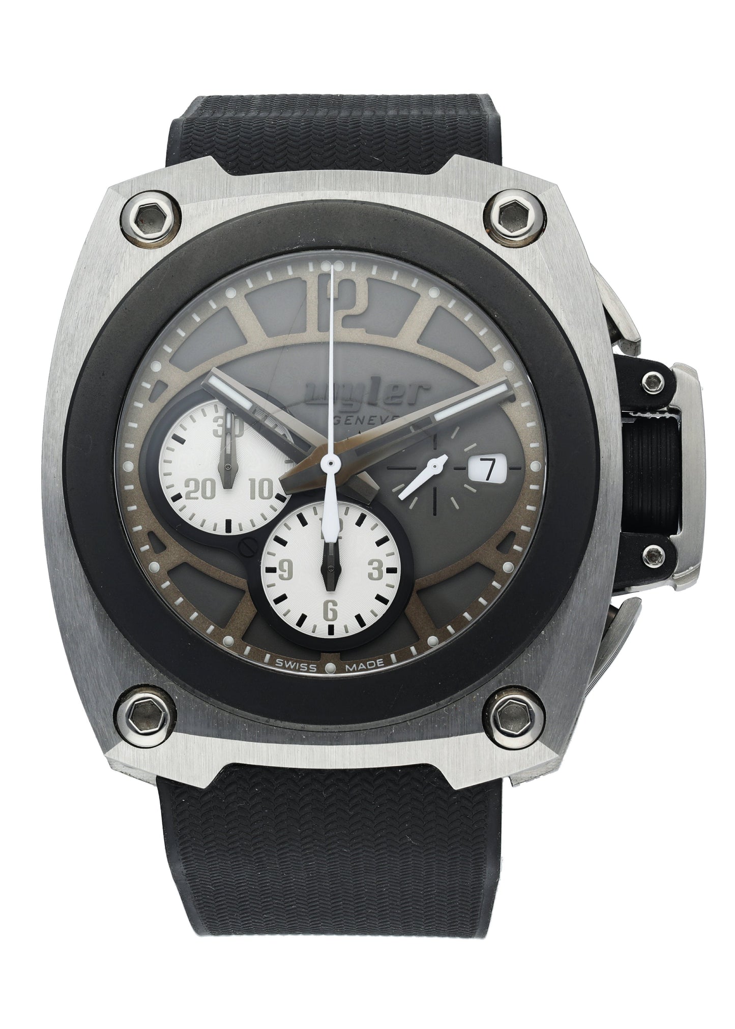 Wyler CODE-S S04.C1C.11.00.GY002.RBA07.99  Titanium Men Watch