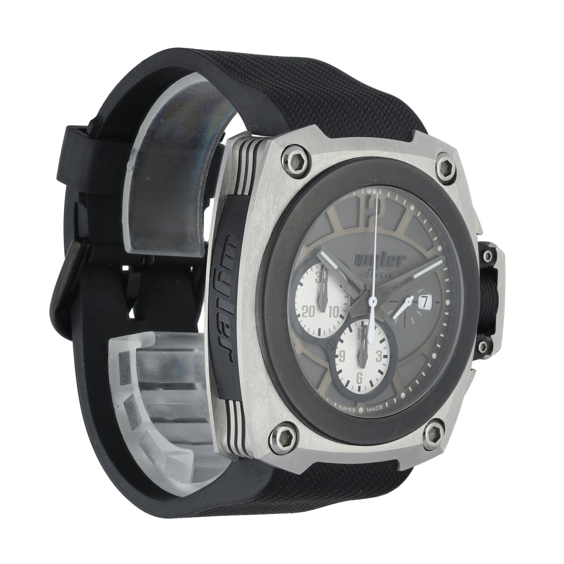 Wyler CODE-S S04.C1C.11.00.GY002.RBA07.99  Titanium Men Watch