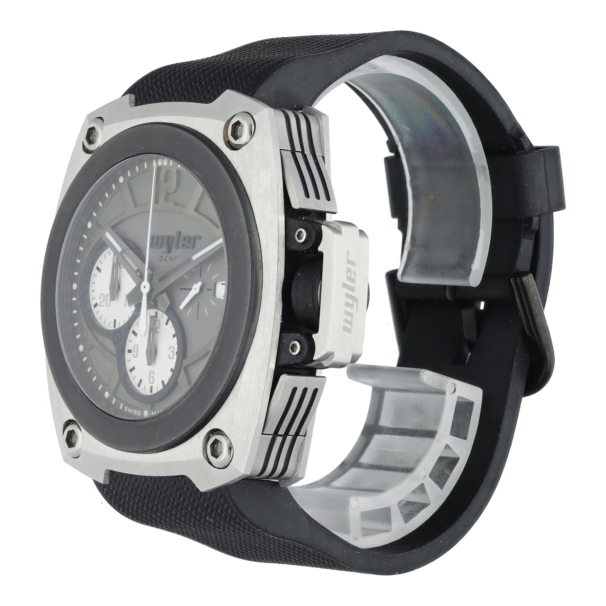 Wyler CODE-S S04.C1C.11.00.GY002.RBA07.99  Titanium Men Watch