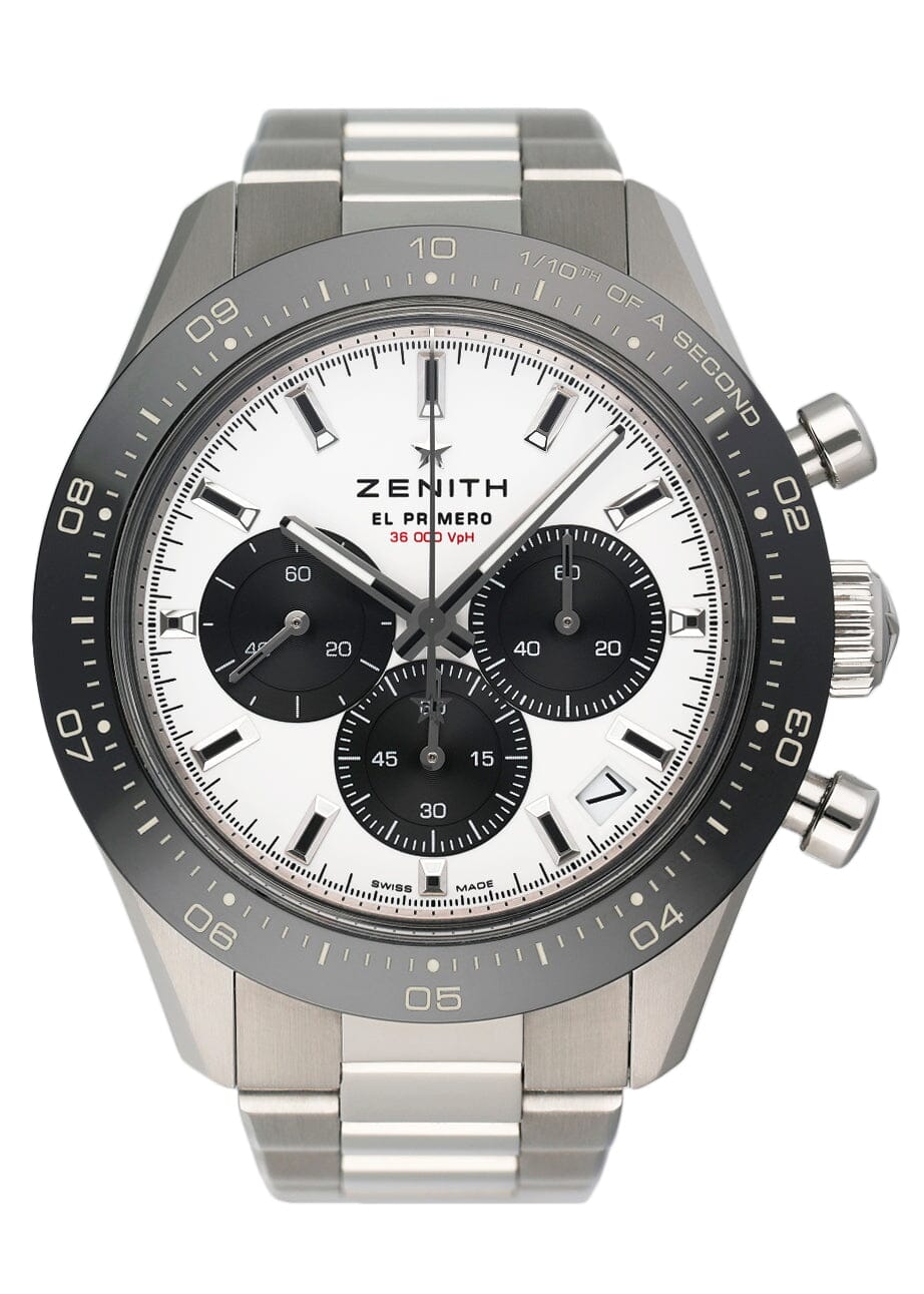 Zenith Chronomaster Sport 03.3102.3600 Yoshida Limited Steel Mens Watch Box Papers