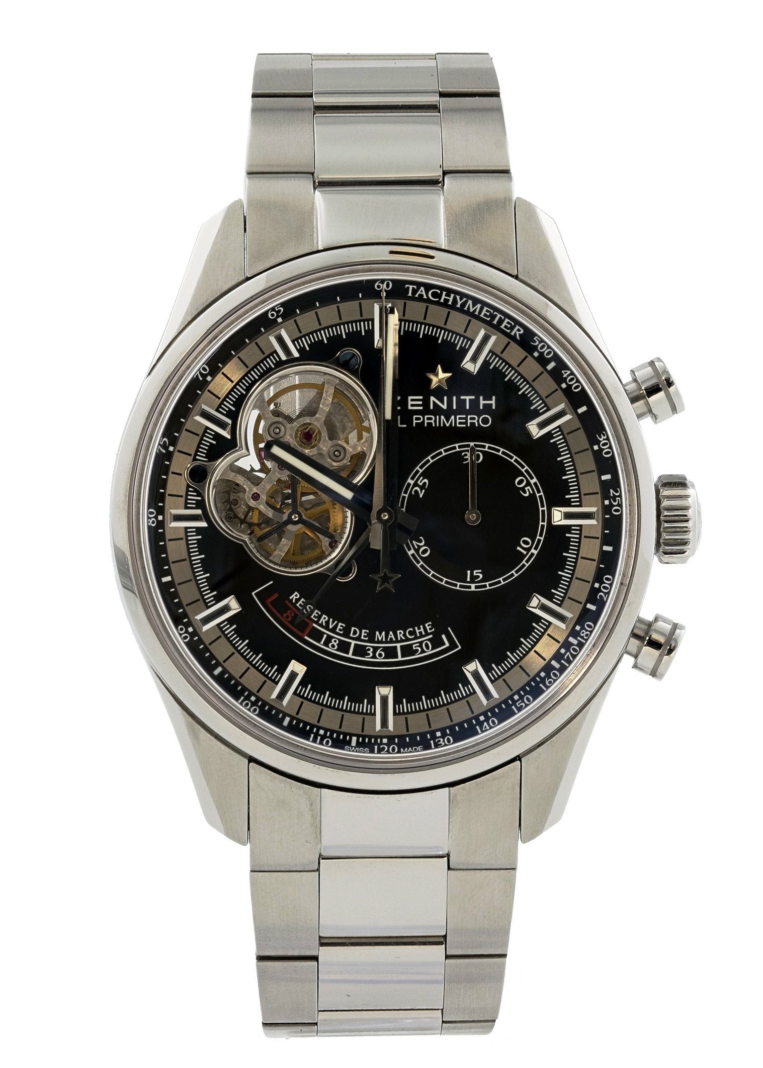 Zenith El Primero Chronomaster 03.2080.4021/21 Mens Watch With Papers